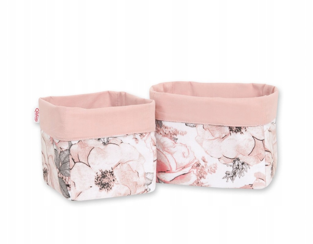 KOMPLET KOSZY CZKÓW NA AKCESORIA NIEMOWLĘCE 2SZT.