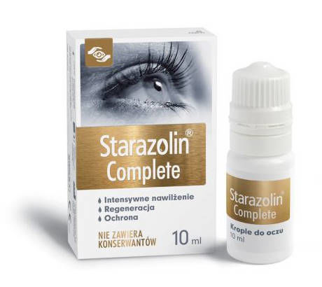 STARAZOLIN COMPLETE KROPLE DO OCZU regeneracja