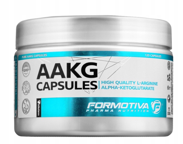 FORMOTIVA AAKG CAPSULES 120kaps. ARGININA SIŁA ! !