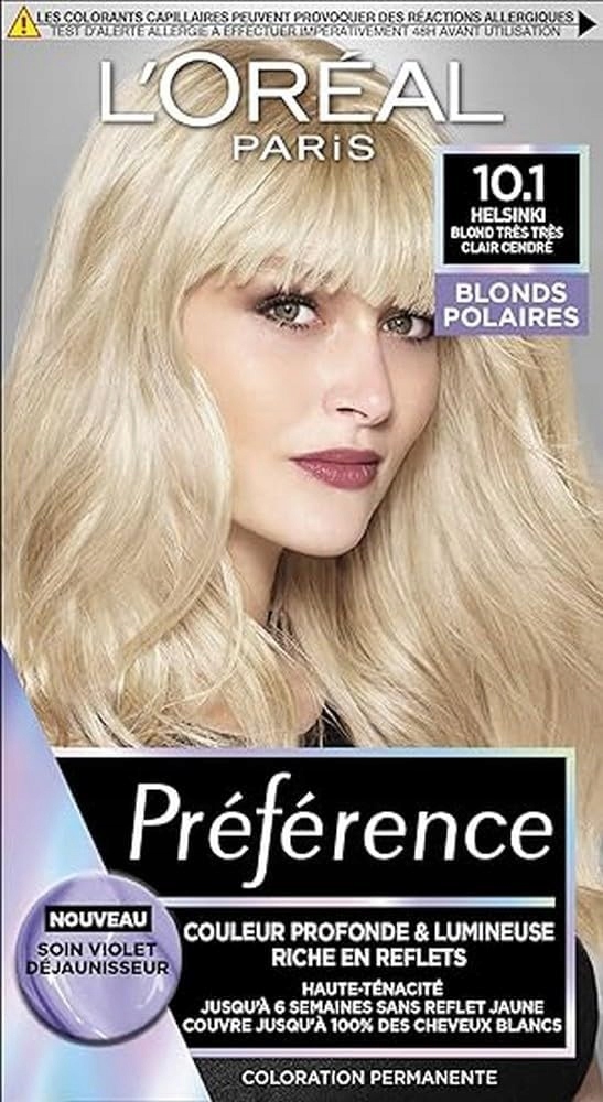 L'OREAL Preference farba do włosów 10.1 Helsinki jasny popielaty blond