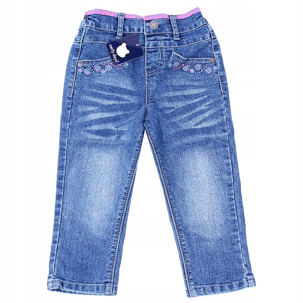 Spodnie jeans EARLY DAYS PRIMARK 9-12 m 74 cm