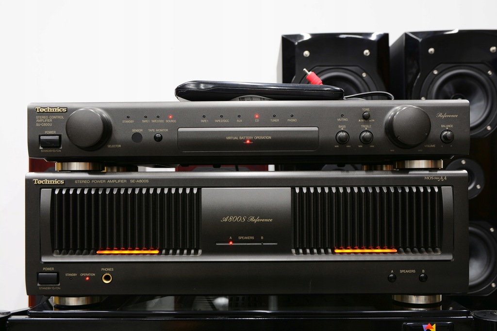Używany wzmacniacz Stereo Technics SU-A800D