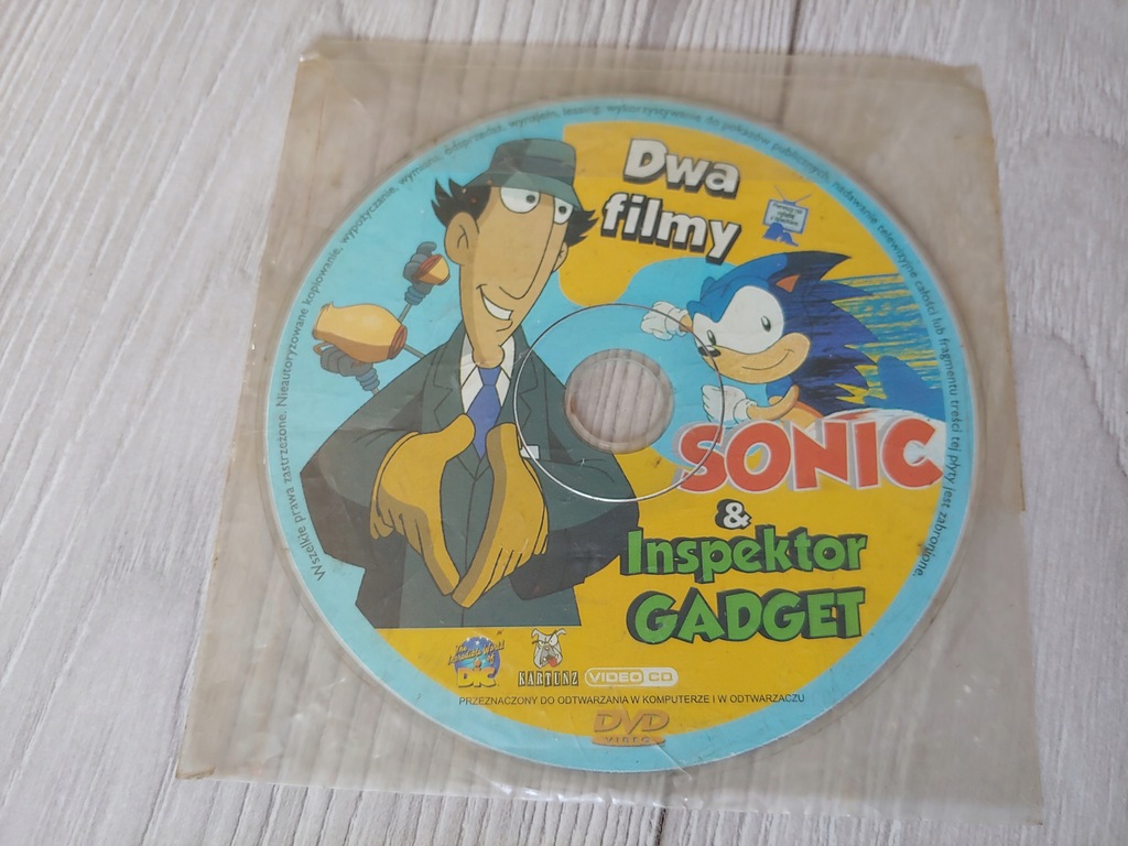 Sonic i inspektor gadget - 13427862441 - oficjalne archiwum Allegro