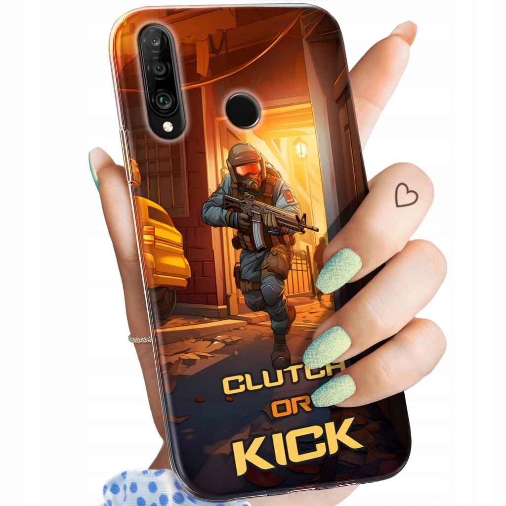 ETUI DO HUAWEI P30 LITE WZORY CS GO COUNTER-STRIKE OBUDOWA POKROWIEC CASE