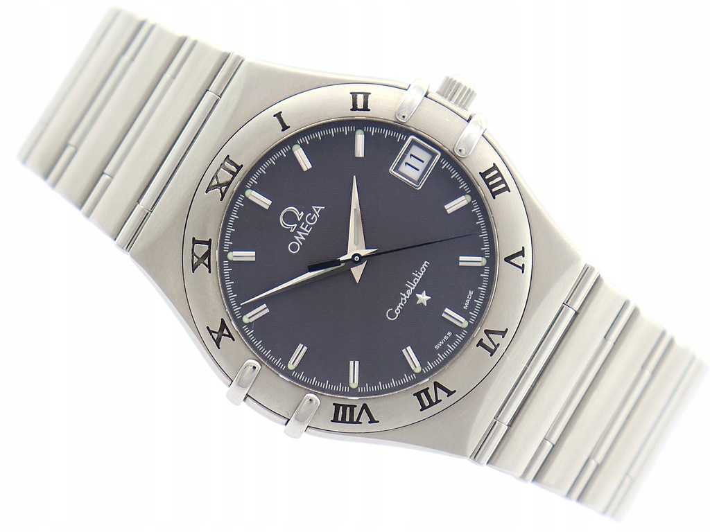 ZEGAREK OMEGA CONSTELLATION DATE STAL KWARC 33.5MM