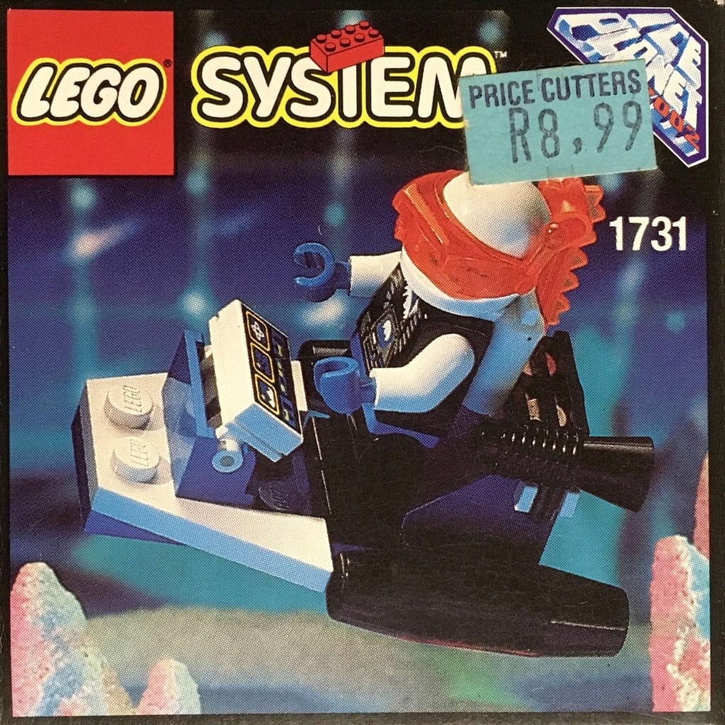 LEGO 1731 Ice Planet Scooter Space Ice Planet 2002