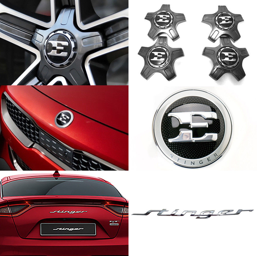 KIA STINGER EMBLEMATY "E" EIBACH E LOGO