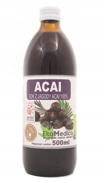 Sok z jagody acai - Eka Medica - 500ml