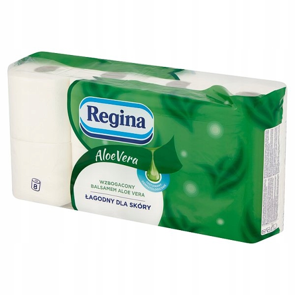 REGINA ALOE VERA PAPIER TOALETOWY 8 SZT