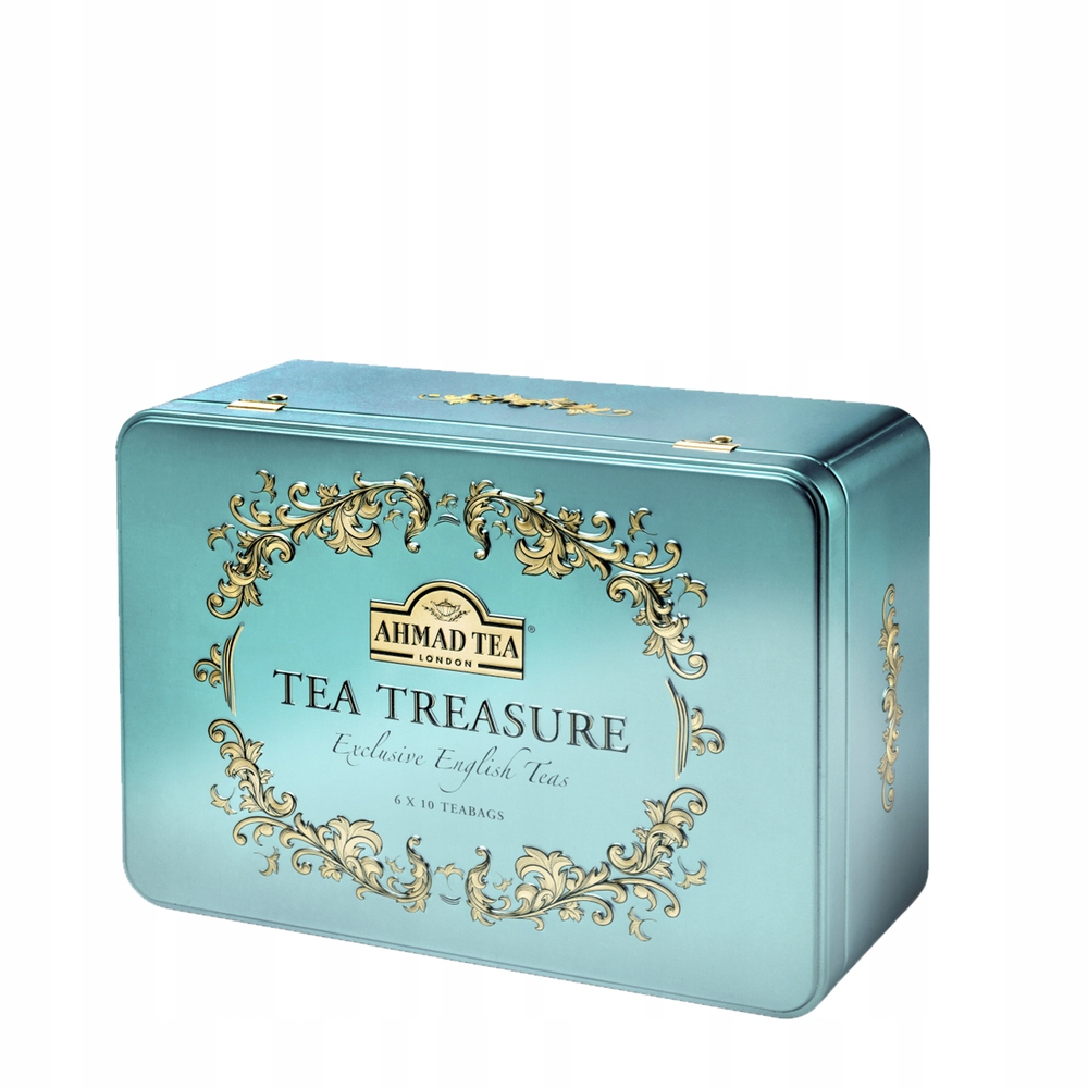 Zestaw Herbat AHMAD TEA Treasure 60tb puszka