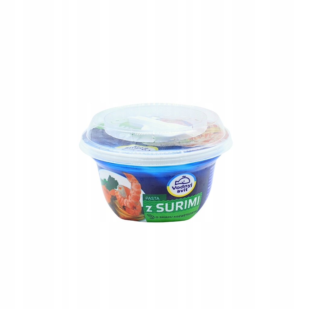 Pasta z surimi o smaku krewetkowym "Wodny Mir" 140g