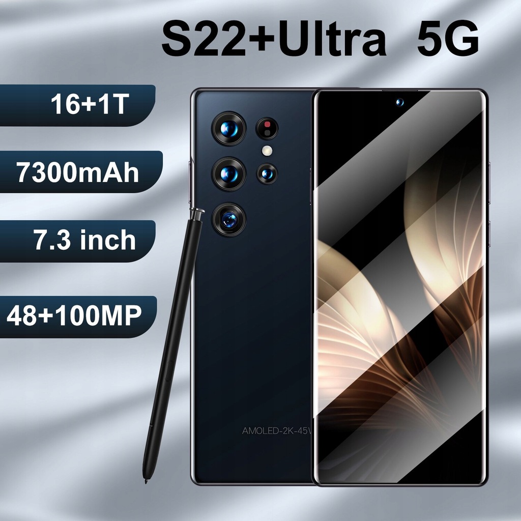 S22 Ultra 4G Android 11 Punch 7.3