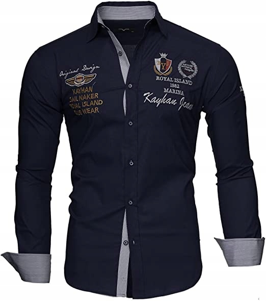 Kayhan Monaco koszula męska slim fit XXL W9C109