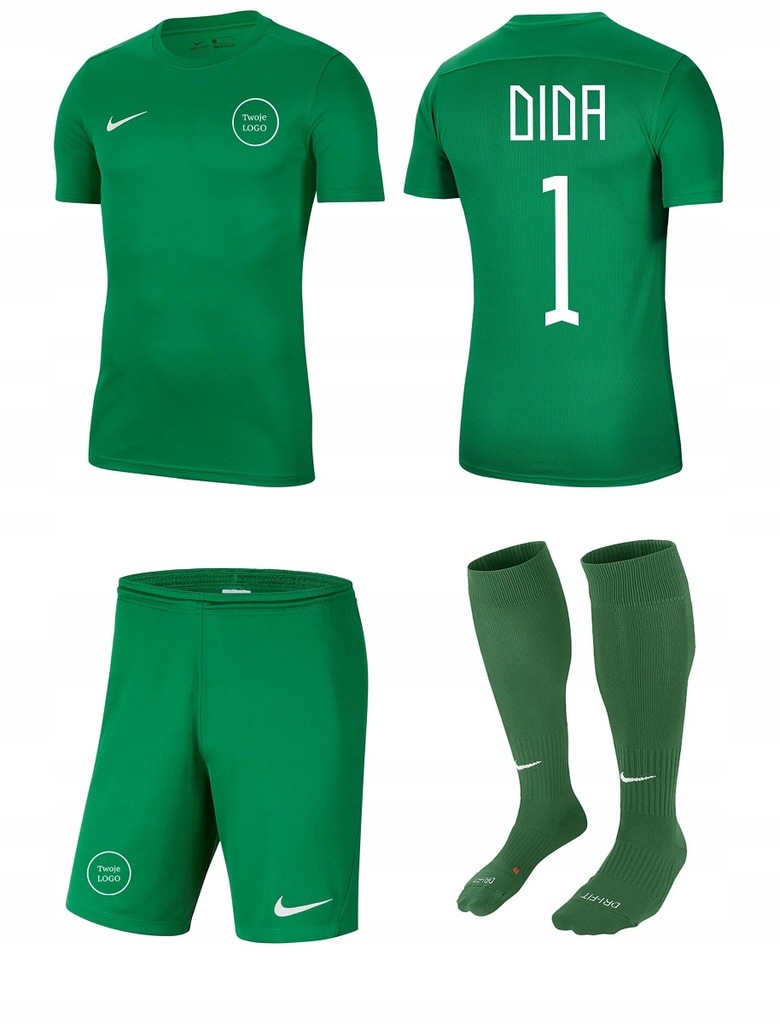 Strój bramkarski Nike Brazylia DIDA 1 JR