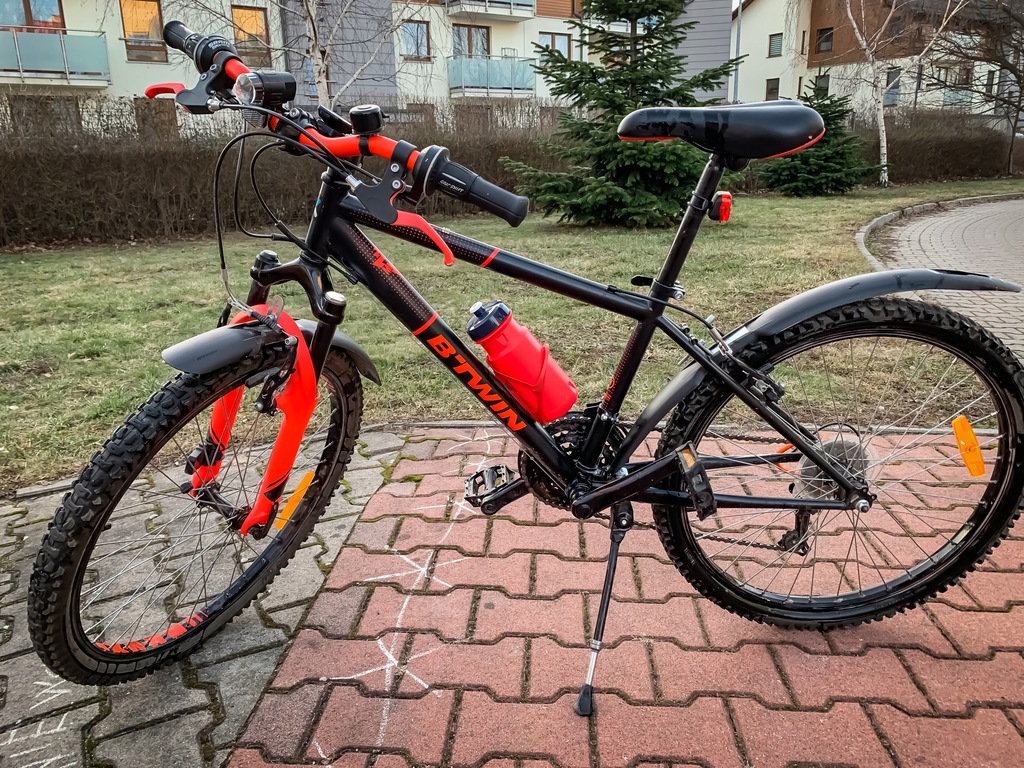 B Twin Rower Gorski Mtb Rockrider 500 24 7851900065 Oficjalne Archiwum Allegro