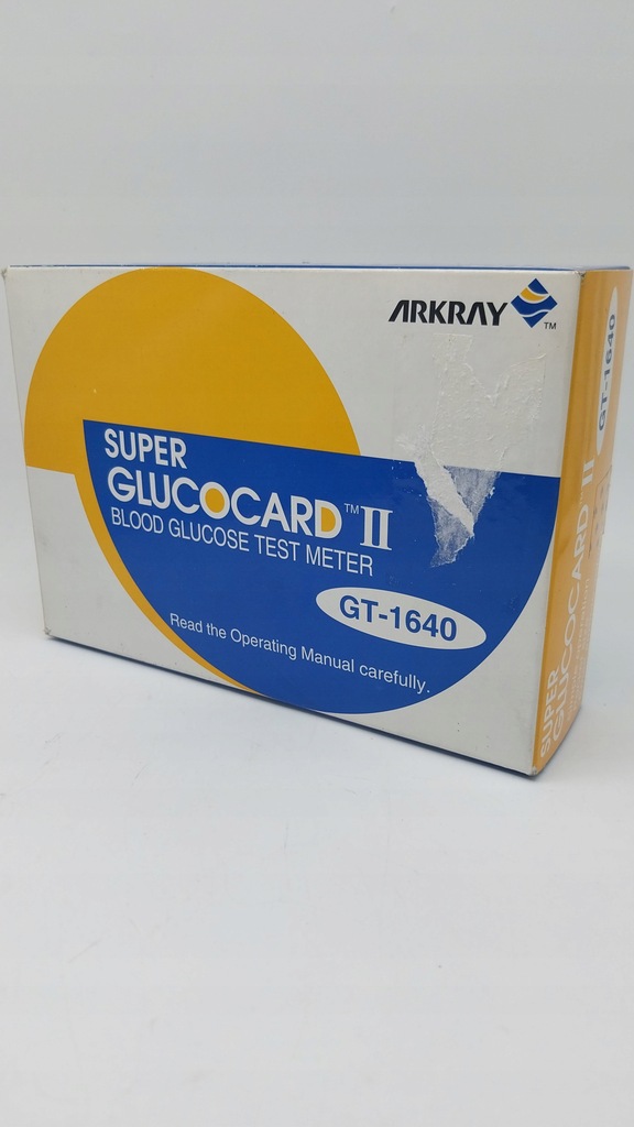 Glukometr ARKRAY Super Glucocard II GT-1640 - 14078009217 - oficjalne ...