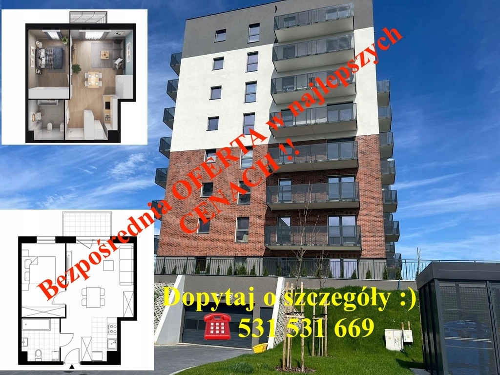 Mieszkanie, Tychy, Żwaków, 43 m²