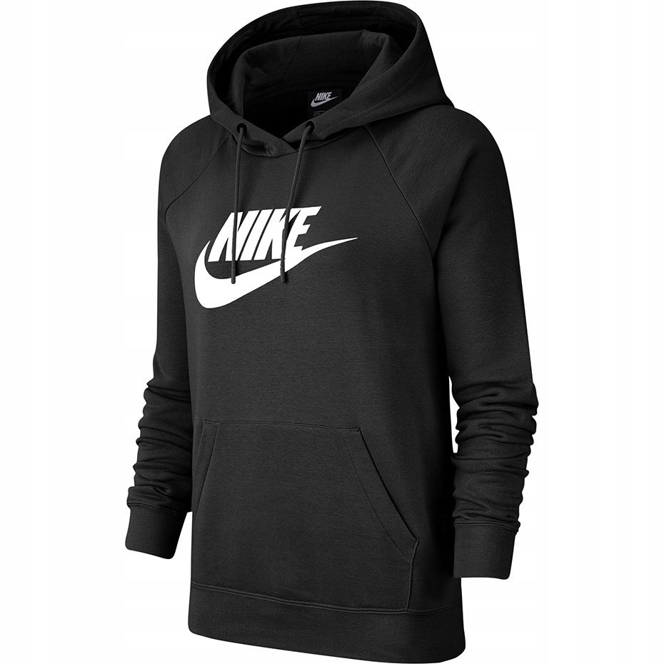 Bluza damska z kapturem Nike Essential czarna XL