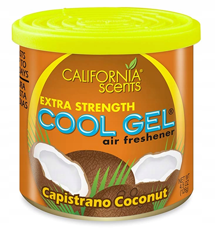 ODŚWIEŻACZ POWIETRZA DO AUTA CALIFORNIA SCENTS ŻEL