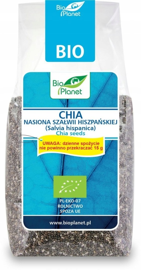 CHIA - NASIONA SZAŁWII HISZPAŃSKIEJ BIO 200 g