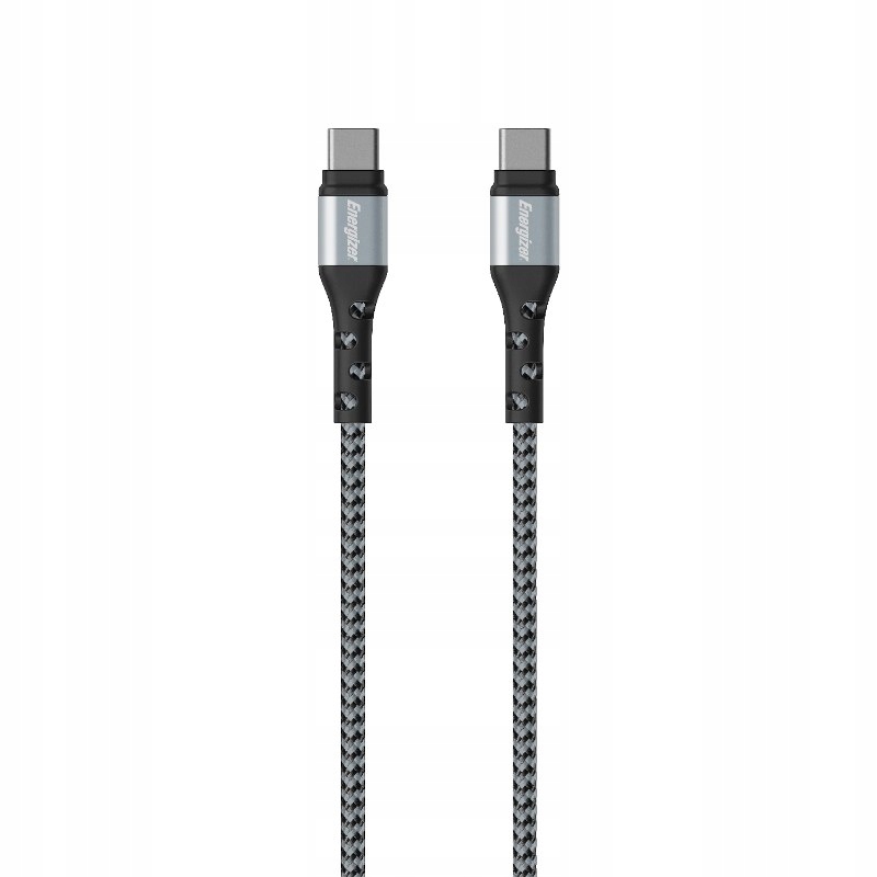 Energizer Ultimate - Kabel połączeniowy USB-C do USB-C 2m (Srebrny)