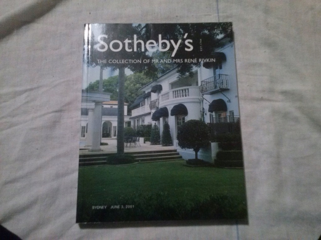 SOTHEBY'S katalog aukcyjny