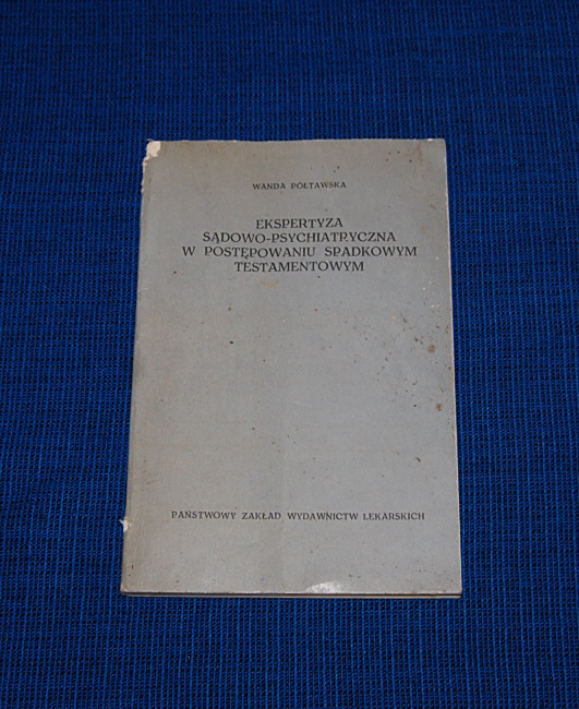 'Ekspertyza sąd-psychiatryczna w postęp spadkowym'