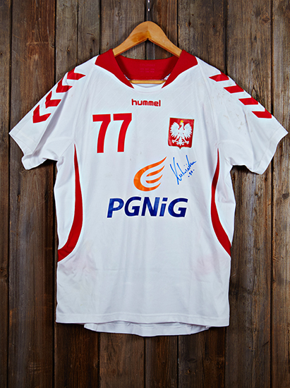 Koszulka reprezentantki Polski P. Kulwińskiej