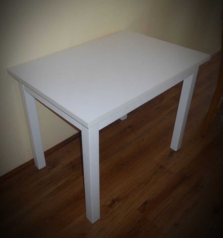 Купить КУХОННЫЙ СТОЛ 120Х70 БЕЛАЯ СТОЛЕШКА 3СМ другие цвета: отзывы ...