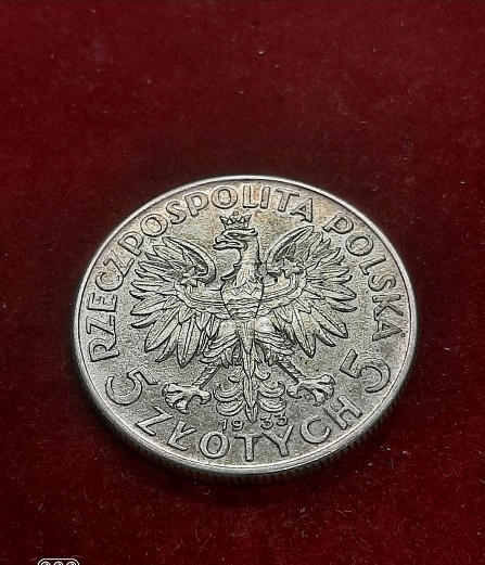 moneta 5zł 1933r