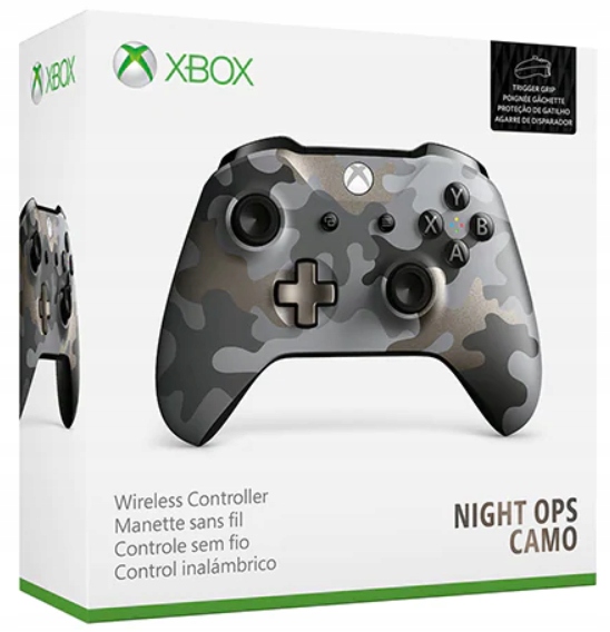 w kartonie ORYGINAŁ PAD XBOX ONE NIGHT OPS CAMO