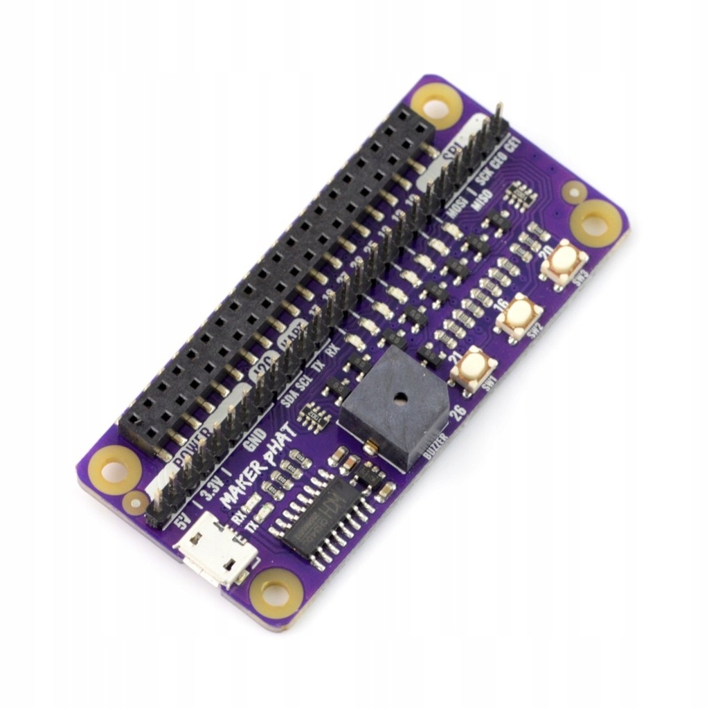 Maker pHAT - nakładka GPIO dla Raspberry Pi