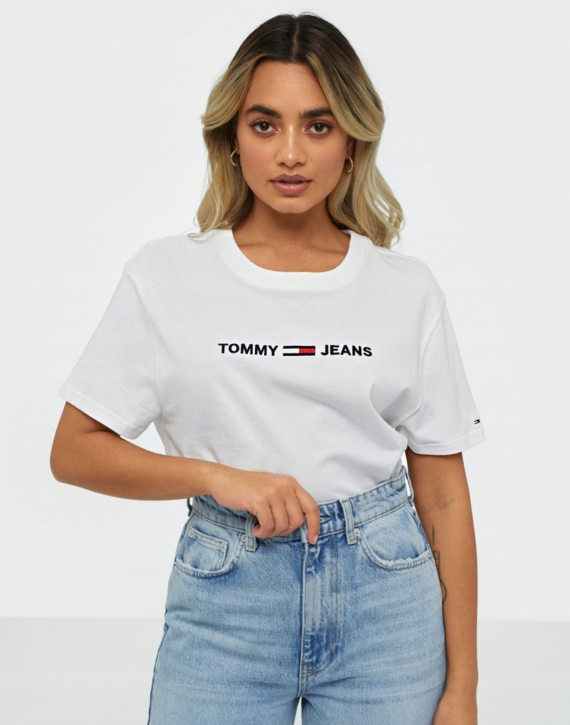 G-6-20-30 TOMMY JEANS T-SHIRT Z LOGO S