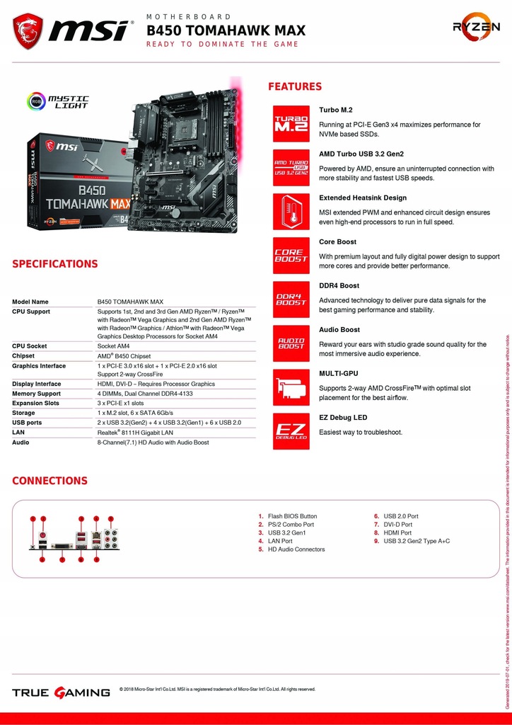 Купить RYZEN 5 3600X + MSI TOMAHAWK MAX B450 + 16 ГБ 3200: отзывы, фото, характеристики в интерне-магазине Aredi.ru