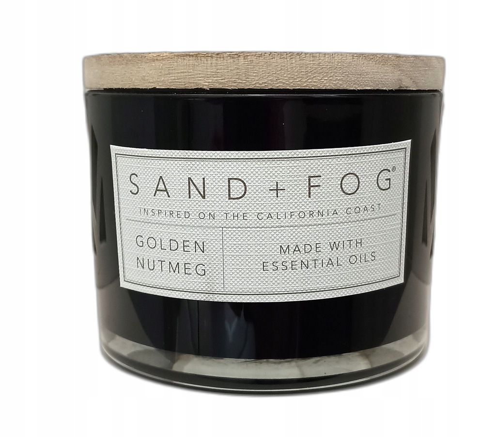 Sand and Paws Sand Fog sojowa świeca Golden Nutmeg 12617409441