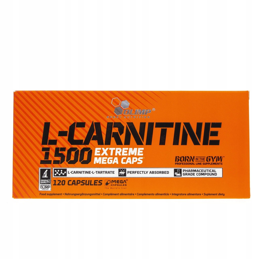 OLIMP L-CARNITINE 1500 EXTREME 120kaps L-KARNITYNA