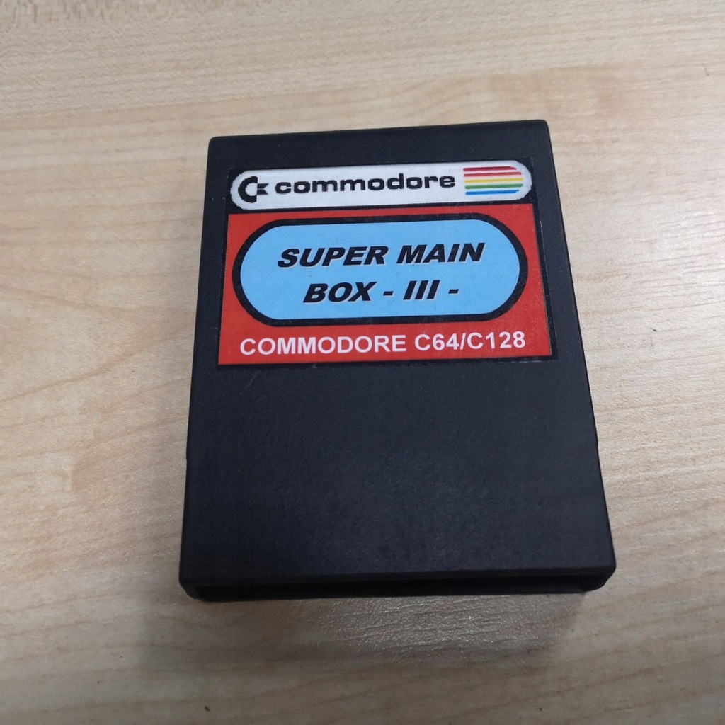 Super Main Box III Black Box Commodore C64 - 12784913151 - oficjalne ...