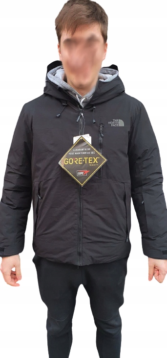 S Zimowa kurtka North Face ciepła Goretex MS PL