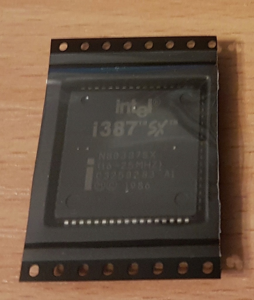 Koprocesor FPU Intel 387 do 386SX