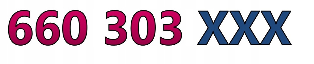 660 303 XXX ZŁOTY NUMER STARTER T-MOBILE ŁATWY NA KARTĘ PARA PREPAID GSM