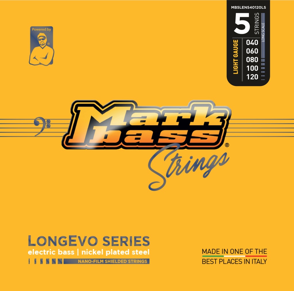 MarkBass 5 LongEvo 40-120 Nickel Plated Steel