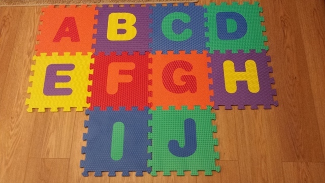mata puzzle alfabet 10 elementów