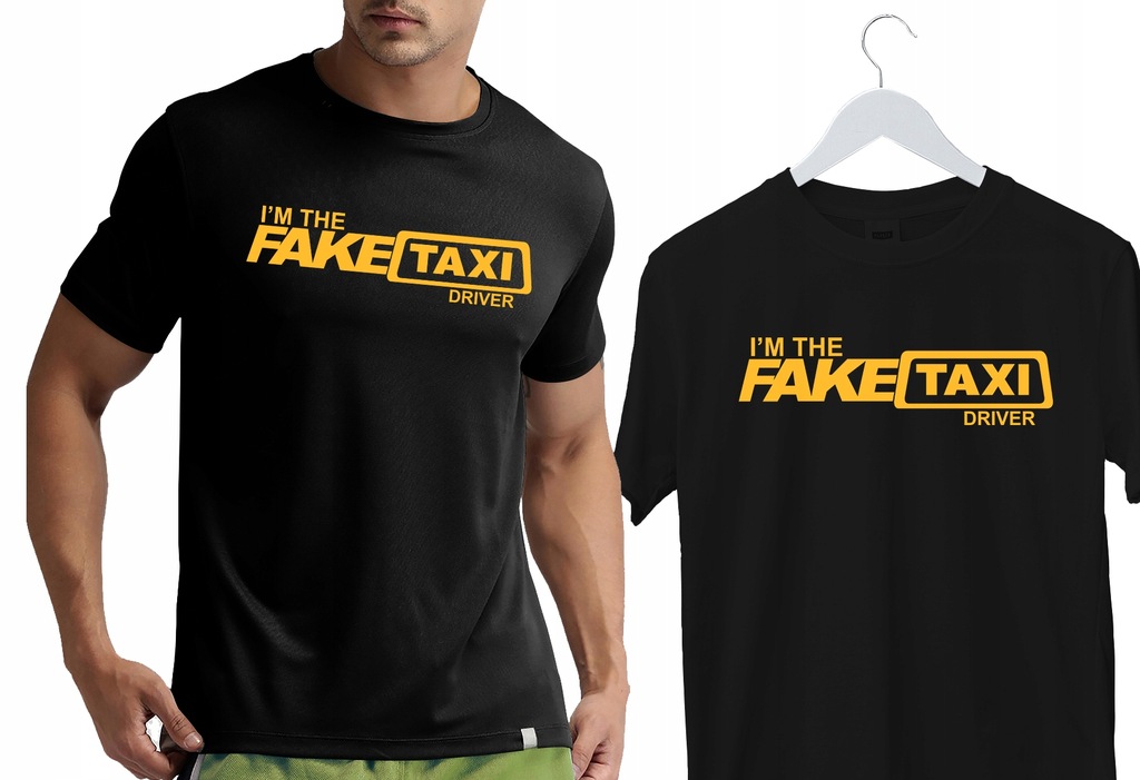 FAKE TAXI tshirt DRIVER koszulka milf PORN xxx XL