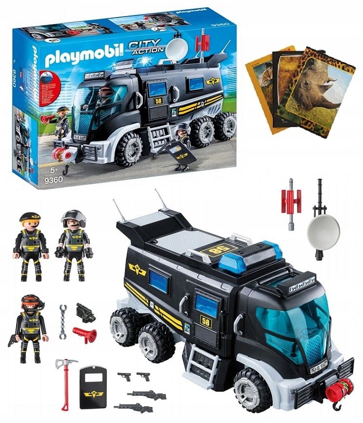 PLAYMOBIL 9360 POJAZD JEDNOSTKI SPECJALNEJ