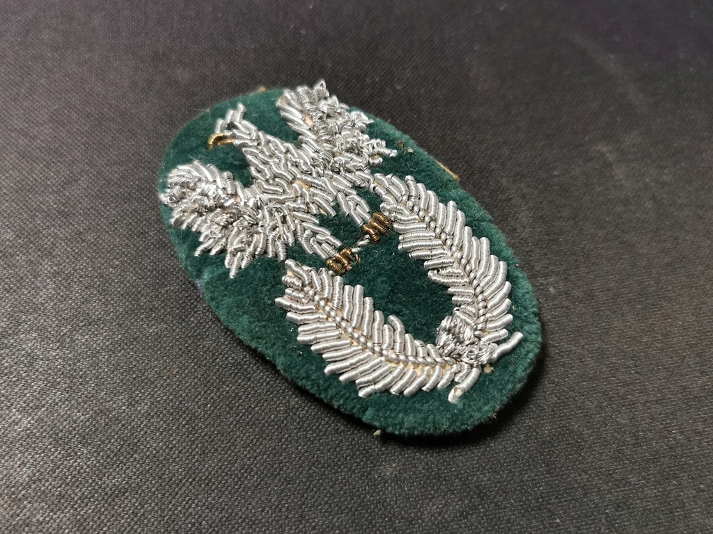 Orzeł Lasy Państwowe Leśnictwo Haft Bajorek PRL