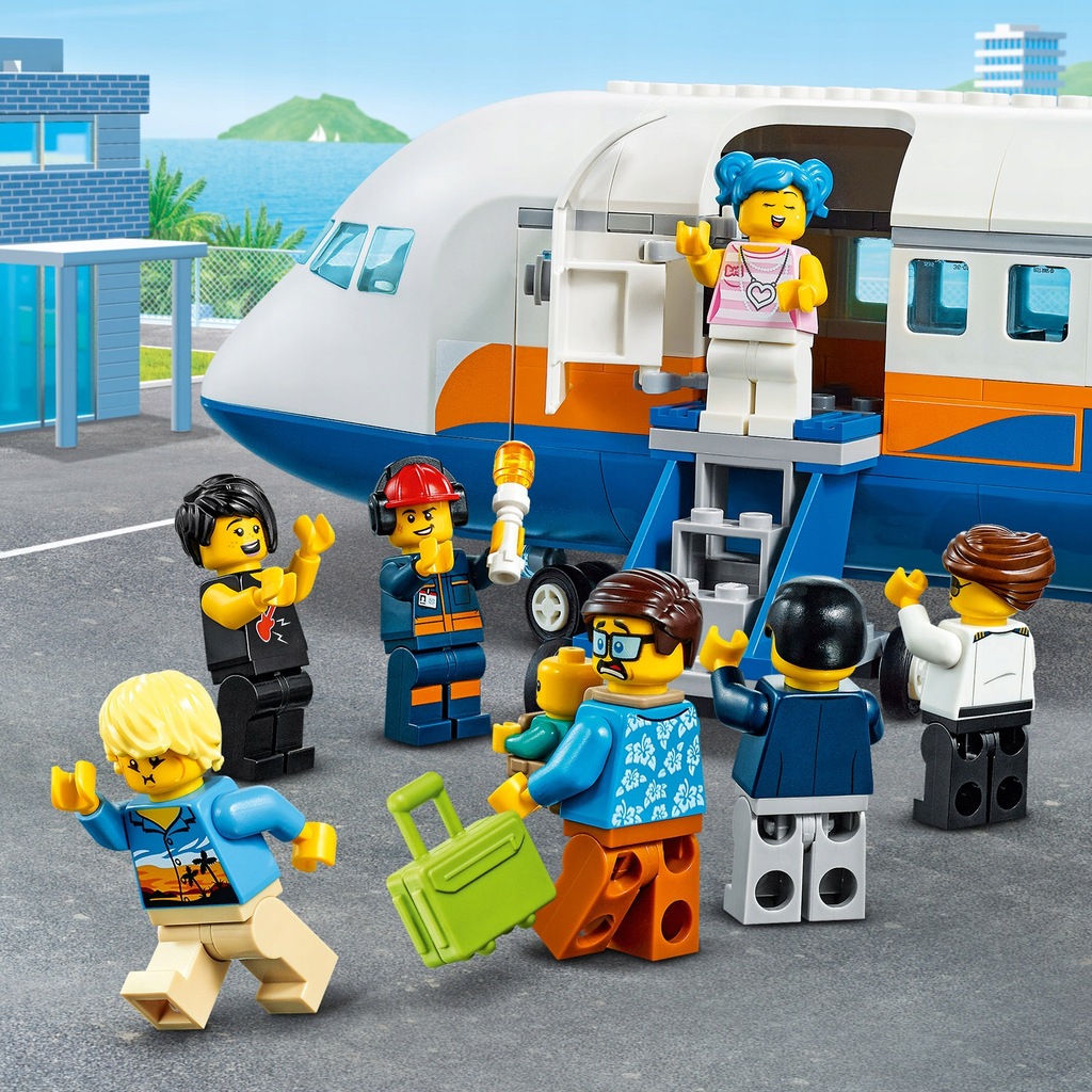 Купить Пассажирский самолет LEGO CITY 60262: отзывы, фото, характеристики в интерне-магазине Aredi.ru
