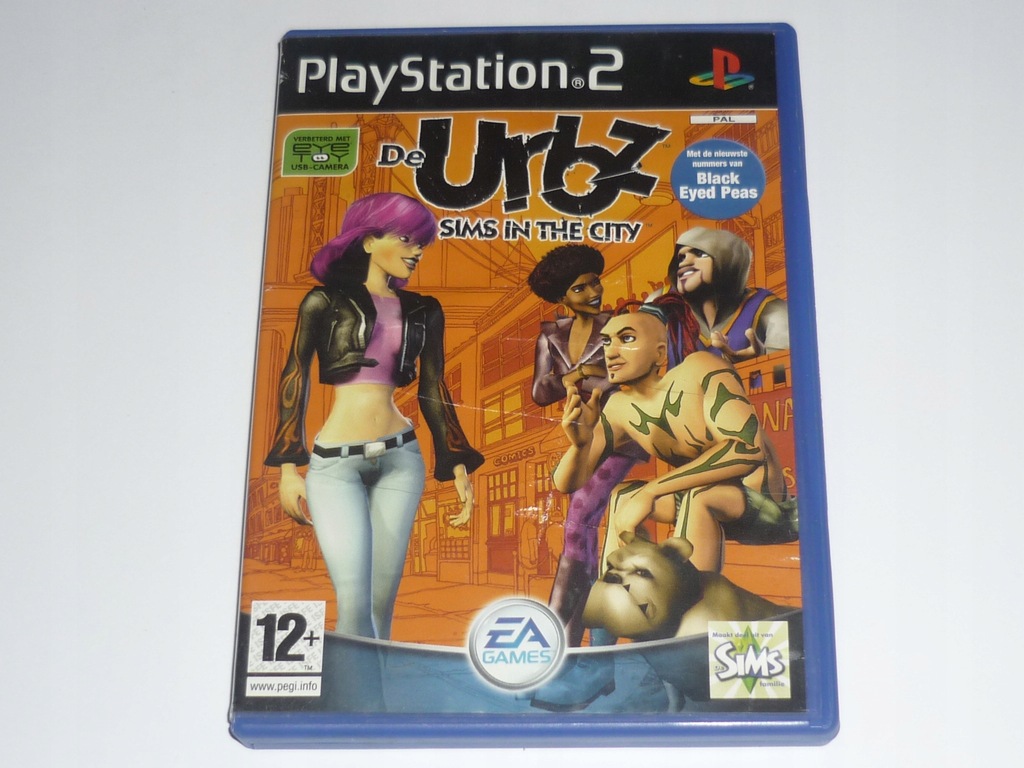 THE URBZ W MIEŚCIE PL PS2 PLAYSTATION