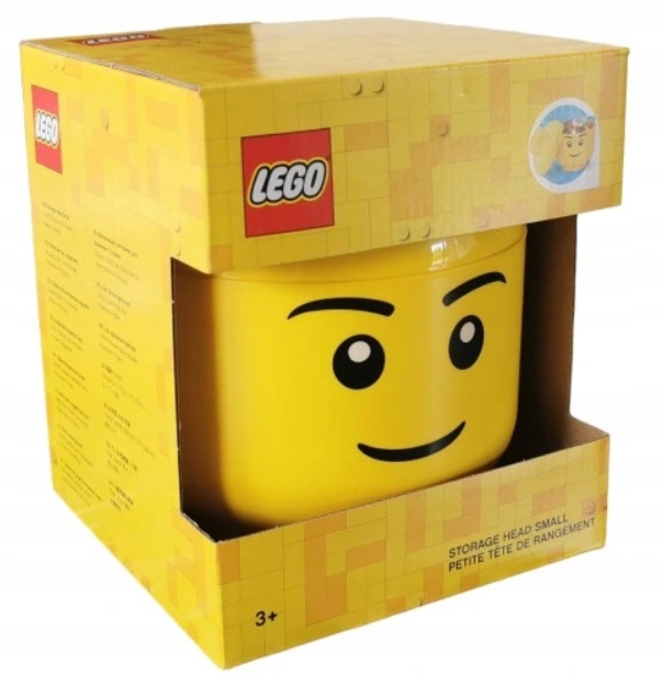 Pojemnik LEGO Iconic GŁOWA r. SMALL 16 x 16 x 18.5cm