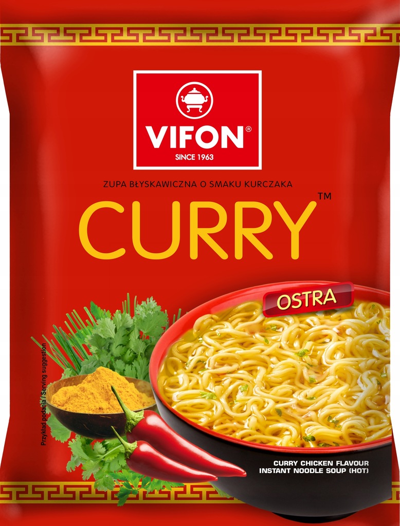 2xVIFON zupa chińska kurczak curry 70g