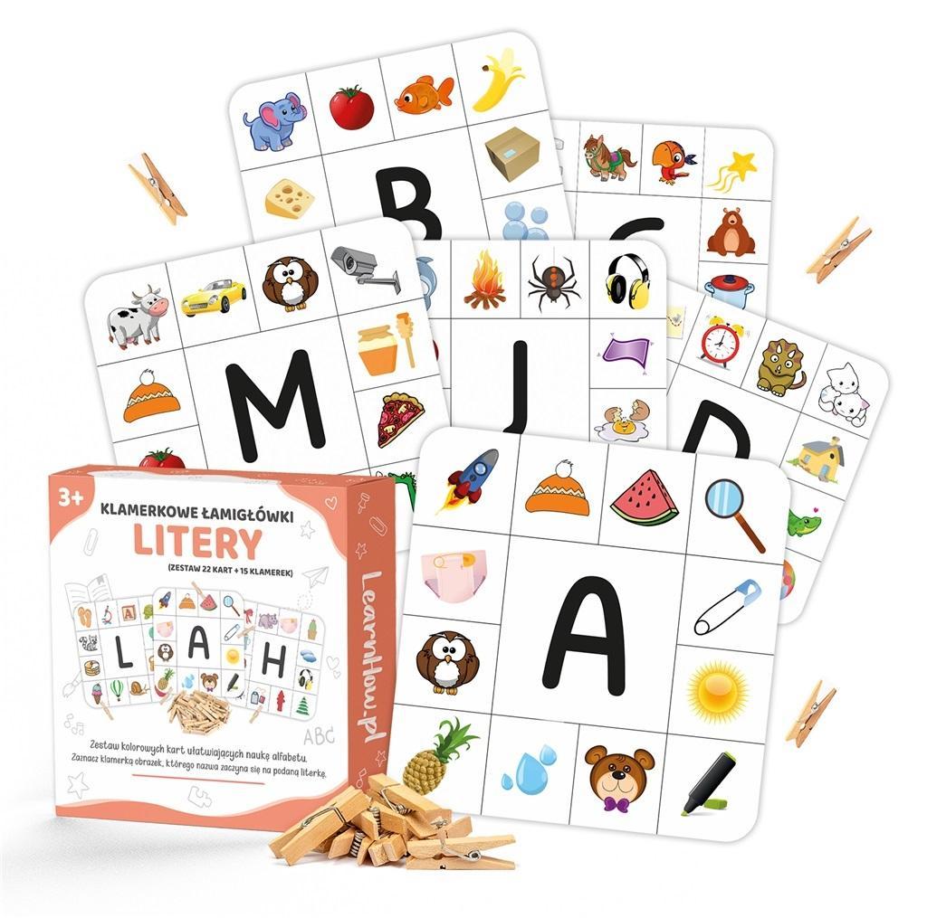 KLAMERKOWE ŁAMIGŁÓWKI - LITERY